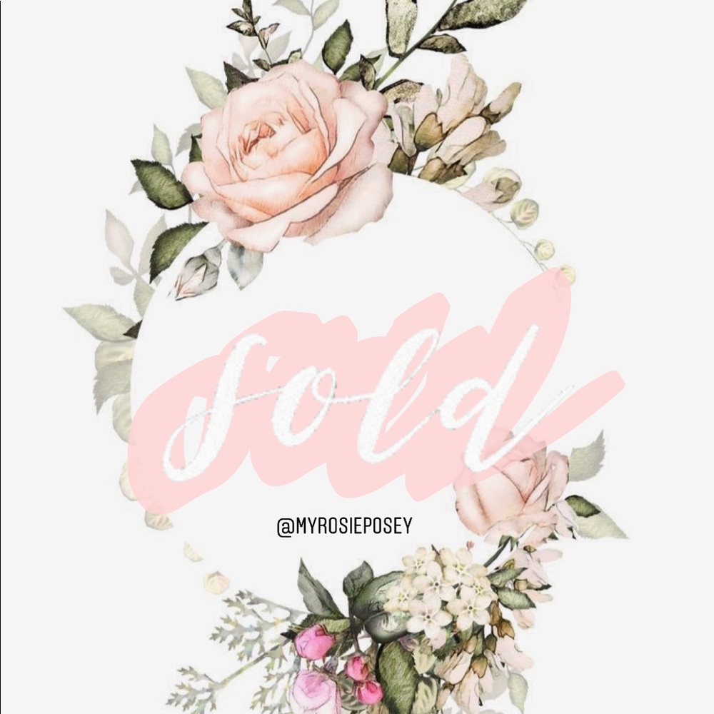 SOLD! ✨ past this point 💕